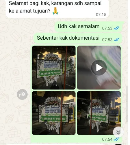 Pengiriman Papan Bunga Selamat Ciriung Cibinong