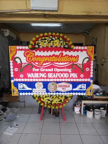 Papan Bunga Ucapan Selamat Ciriung Cibinong