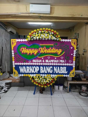 Papan Bunga di Ciriung Cibinong