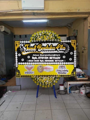 Papan Bunga di Ciriung Cibinong
